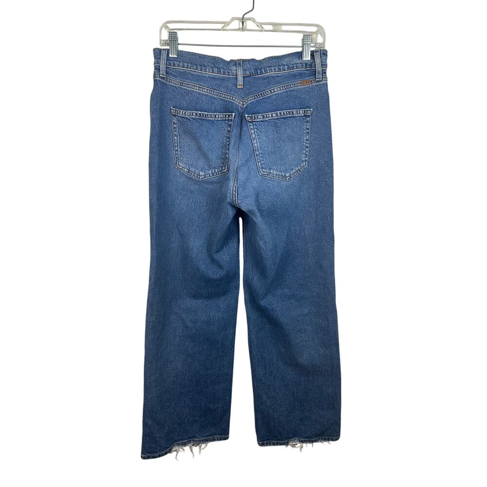 AYR Secret Sauce Jeans Women's High Rise Wide Leg Blue Denim Size 32S *Altered* - Picture 2 of 11